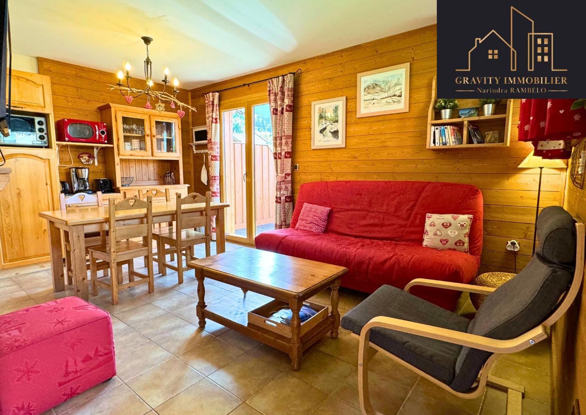 Chalet Duplex Mont-Saxonnex "Le Jarbay " Bagian luar foto