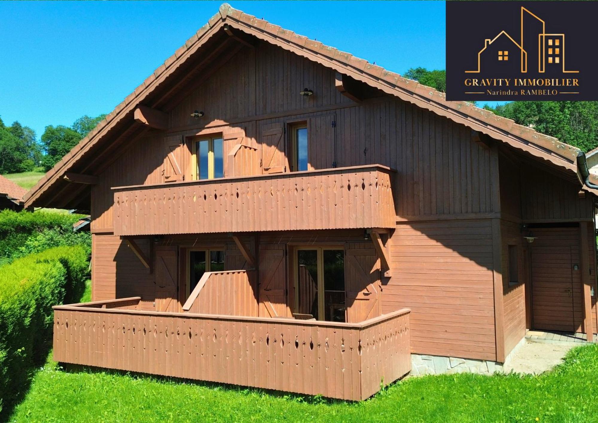 Chalet Duplex Mont-Saxonnex "Le Jarbay " Bagian luar foto
