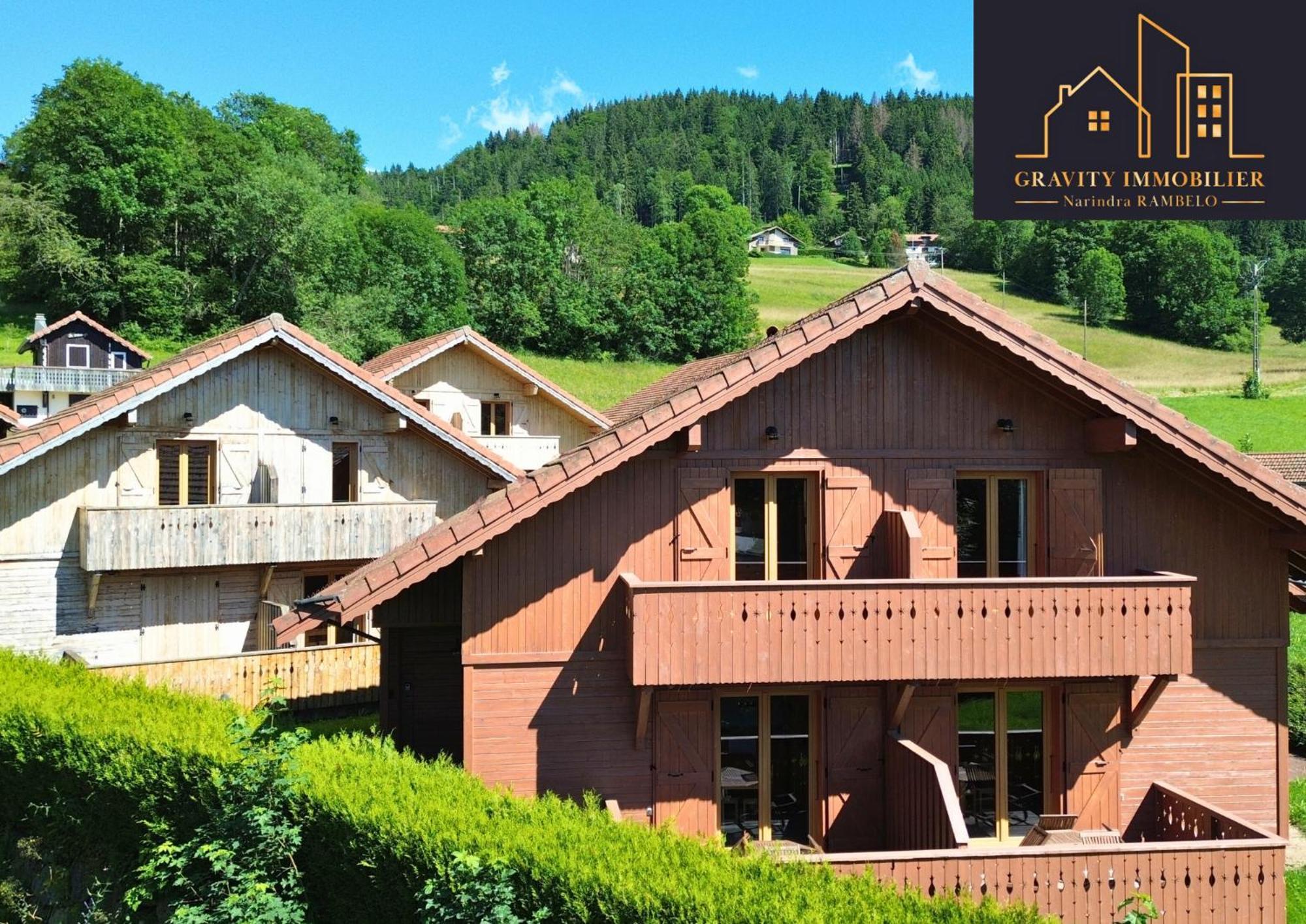 Chalet Duplex Mont-Saxonnex "Le Jarbay " Bagian luar foto