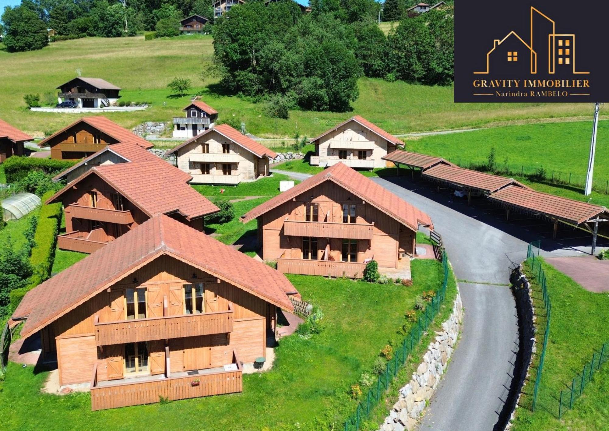 Chalet Duplex Mont-Saxonnex "Le Jarbay " Bagian luar foto
