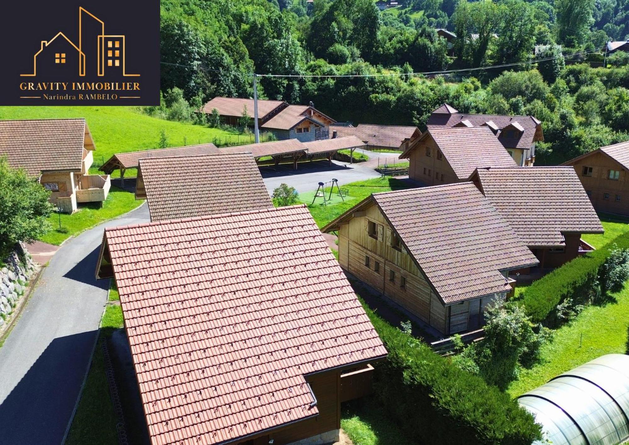 Chalet Duplex Mont-Saxonnex "Le Jarbay " Bagian luar foto